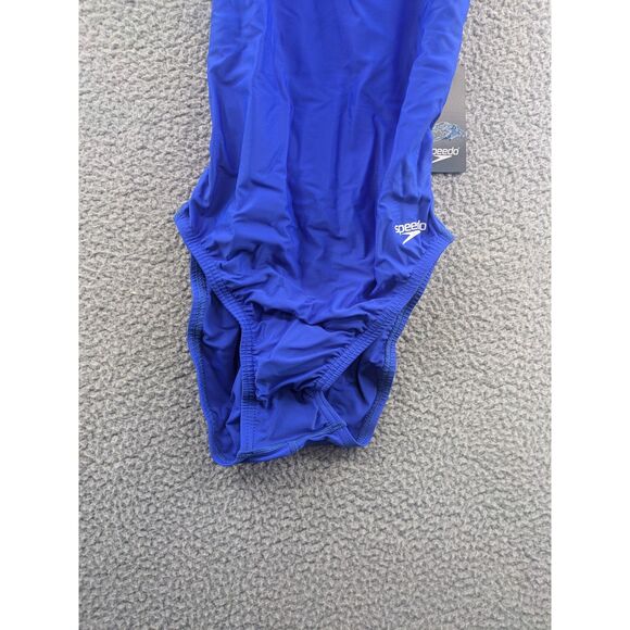 Speedo Womens size 8/34 Flyback Power Flex Eco Training Competition Swimsuit - Picture 3 of 13